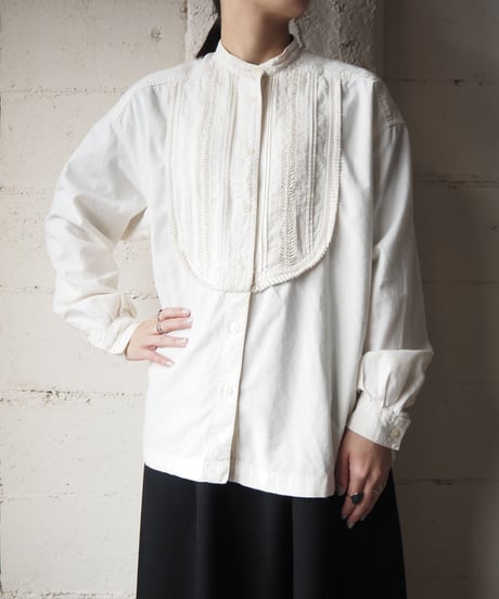 Pleated Bosom Shirt WH