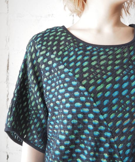 Asymmetric Knit Dress GN