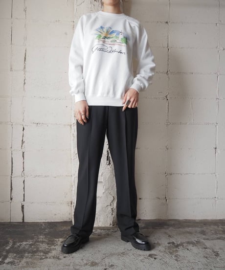 Sun Rise Print Sweat WH