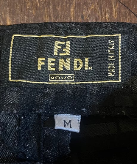 FENDI Shadow Pattern Pants BK