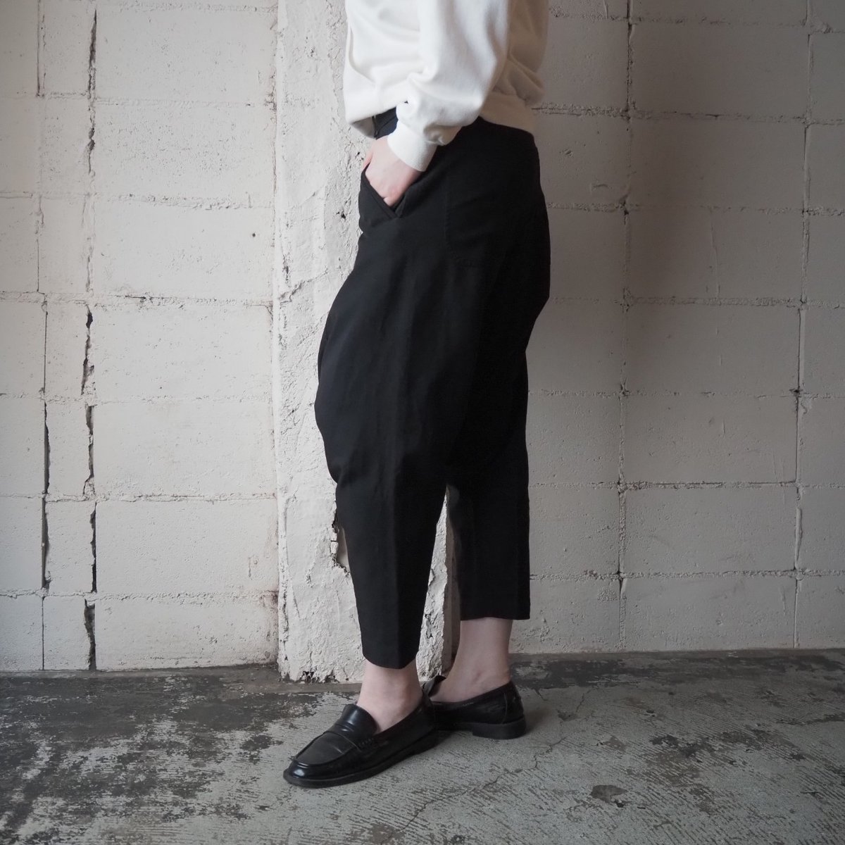 BLACK COMME des GARÇONS Sarouel Pants BK | Orfeo
