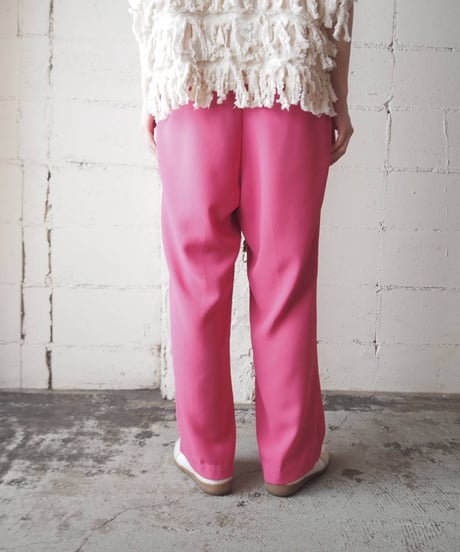 SAG HARBOR Color Tuck Pants PI