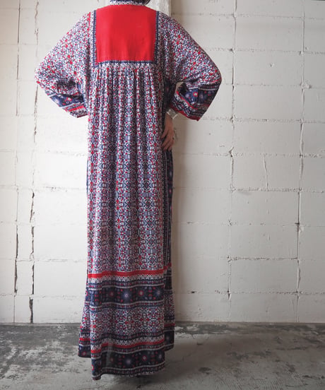 1970's Indian Cotton Dress REPURBK