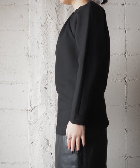 JILSANDER NAVY Gather Neck Cutsewn BK