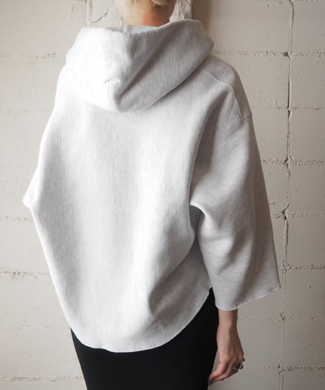 REMAKE Cut Off Hoodie GRNV