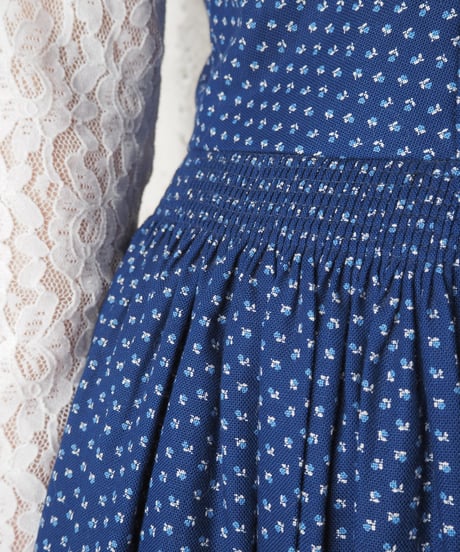 〜1970's Sleeveless Tyrolean Dress BL