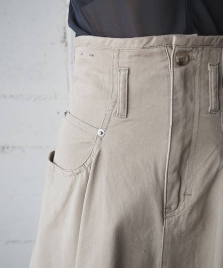 High Waist Flare Skirt BE