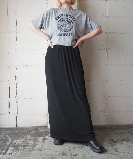 Spandex Tight Long Skirt BK