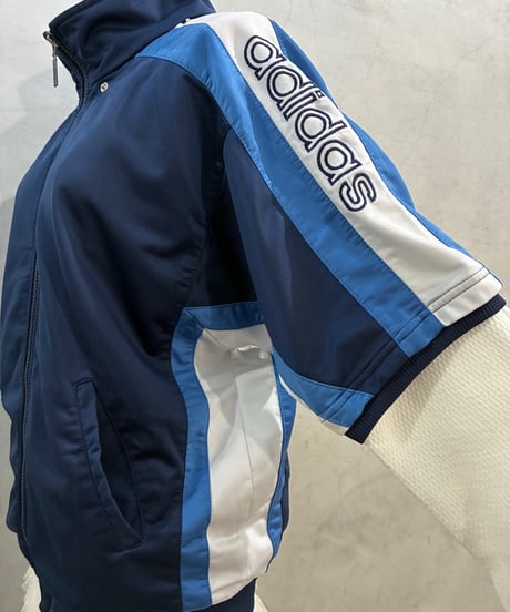 80-90's adidas S/S Track Jacket NVLBLWH