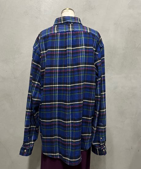 Ralph Lauren 2XL Wool Check Shirt BL