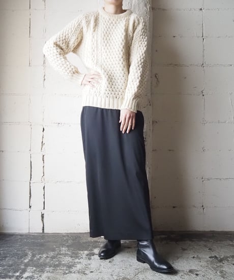 Raglan Sleeve Fisherman Sweater IV