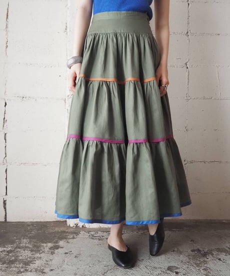 ESCADA Tiered Skirt. KH