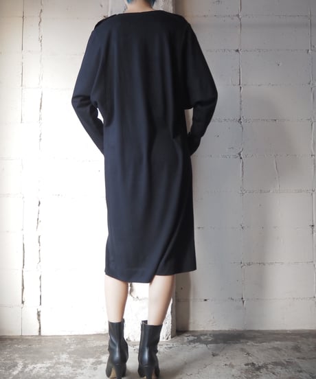 Dolman Sleeve Design Dress BK