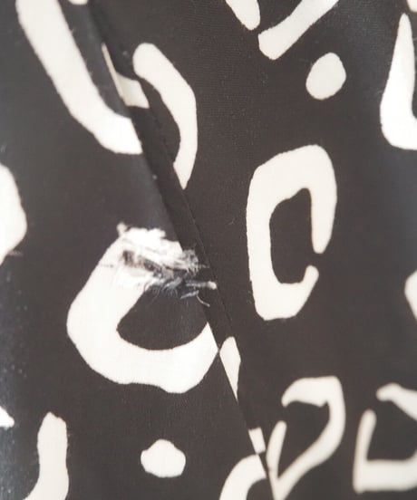Pattern S/S Shirt Dress BKWH