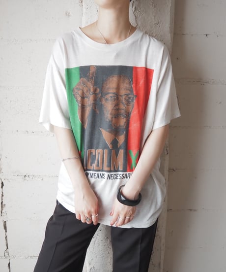 MALCOM X Tee WH