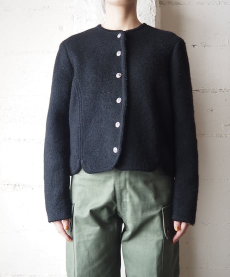 Tyrolean Knit Cardigan BK