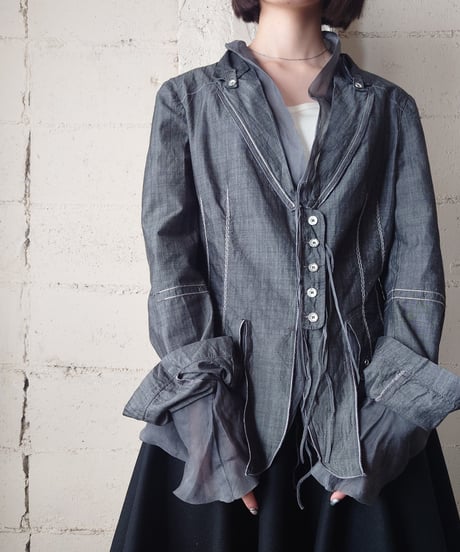 MARITHÉ FRANÇOIS GIRBAUD Layered Design Jacket GR