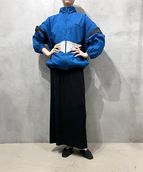 Reebok Stand Collar Nylon Jacket BLBK