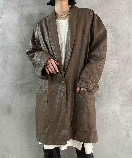 USA Shawlcollar Leather Jacket BR
