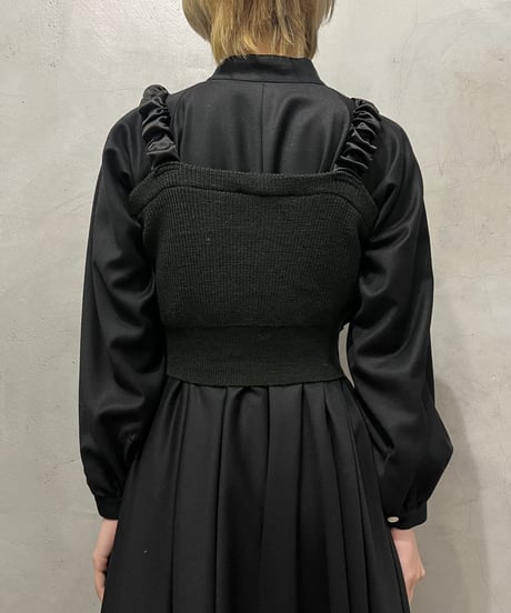 Remake Command Knit Frill Bustier KA