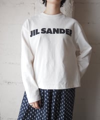 JILSANDER Logo Long Sleeve Tee WH