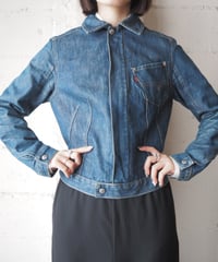Levi's ENGINEERED Fly Front Zip Up Denim Jacket NV