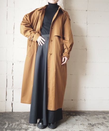 Hooded Soutien Collar Coat CM