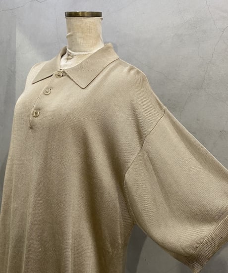 S/S Big Polo Knit BE