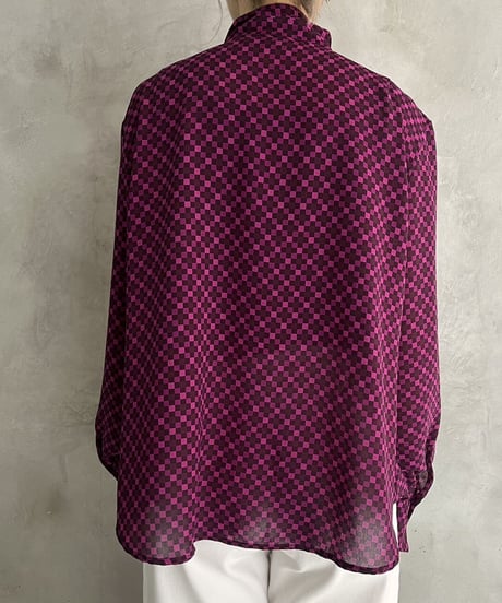 Check Pattern Shirt PUR