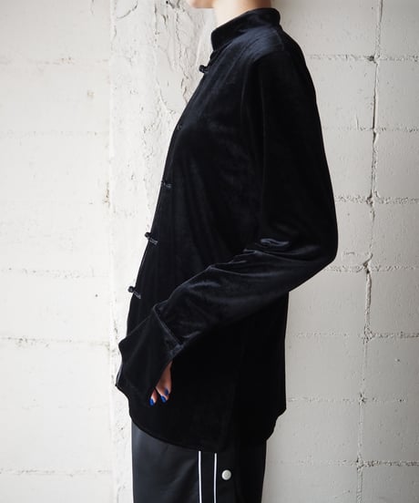 Velour China Shirt BK