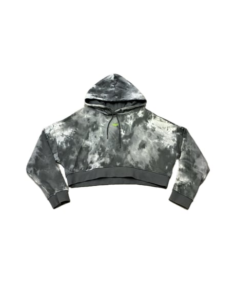 adidas Logo Dolman Sleeve Tie-Die Hoodie GR LGR