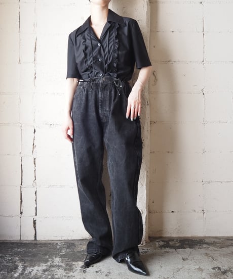 REMAKE Levi's Drawstring Denim Pants BK