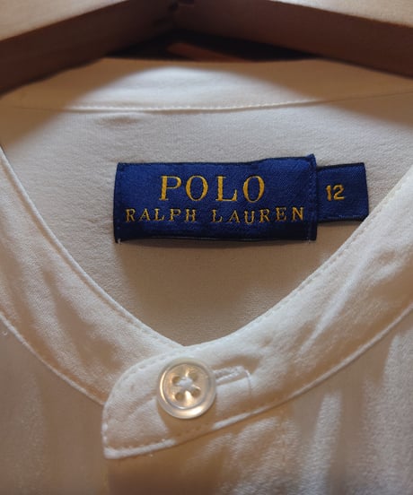 Ralph Lauren Silk Band Collar Shirt IV