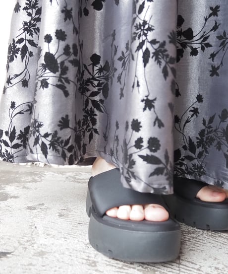 Botanical Frocky Long Skirt GRBK
