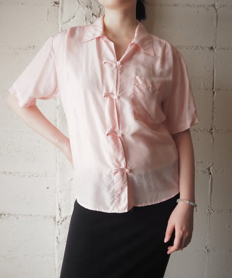 Pure Silk Chinese Style Shirt PI