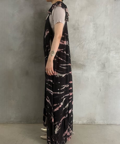 Tiedye Tiered N/S Dress BRPI