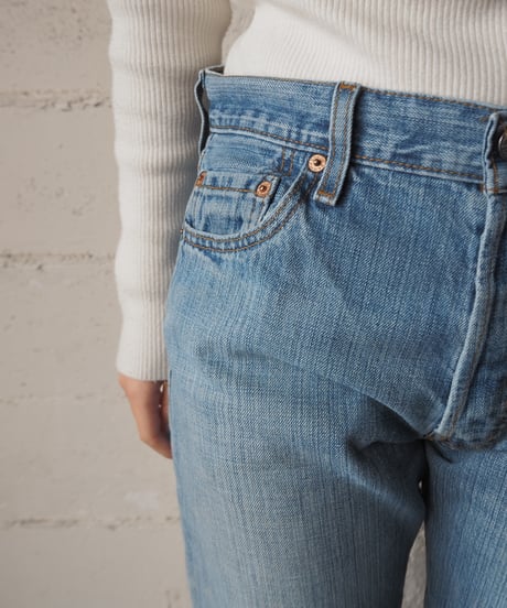 Levi's Straight Silhouette Denim Pants BL