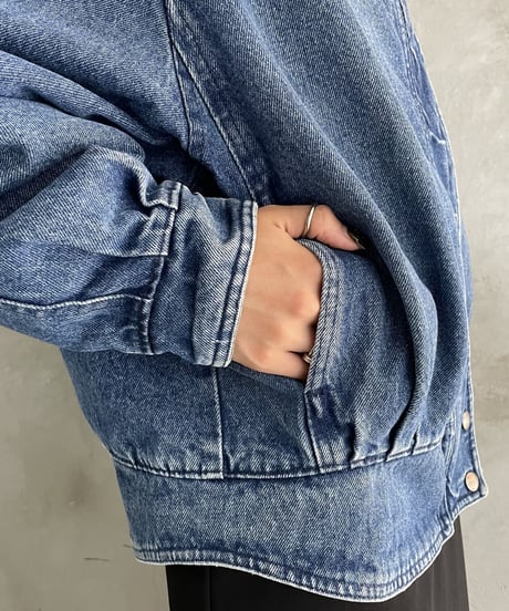 Raglan Sleeve Denim Jacket BL