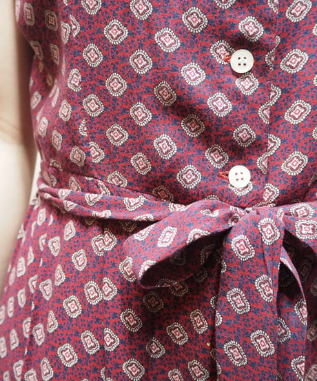 Small Pattern Jumper Skirt PI
