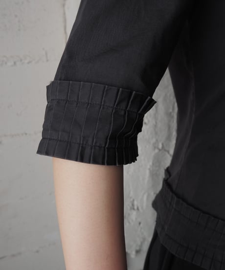 1980's KENZO Frill Blouse BK
