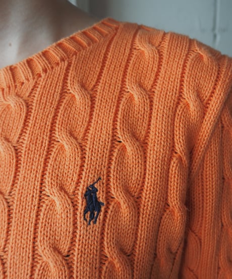 Ralph Lauren Cable Cotton Knit OR