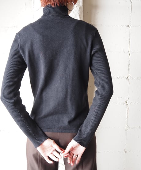 RALPH LAUREN Turtle Neck Knit BK