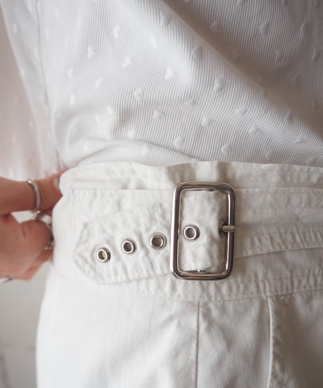 Side Belted Shorts WH