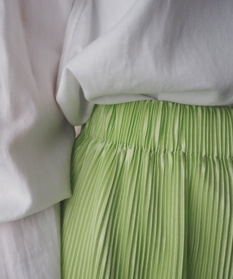 Pleated Wide Easy Pants YGN