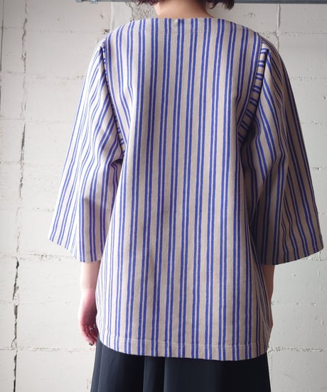 Stripe Pullover Cutsewn BEPUR