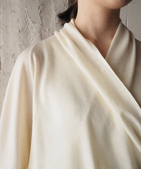 Max Mara Shawl Collar Cutsewn WH