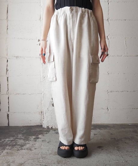 Linen Cargo Pants IV