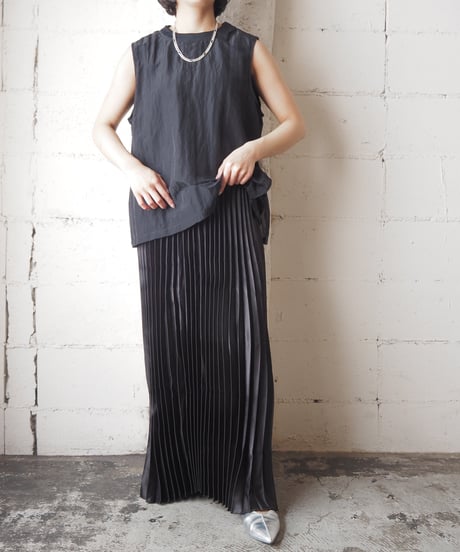 NIKE Side Slit Nylon Vest BK