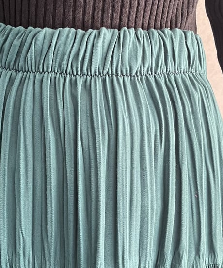Pleated Tiered Skirt GN