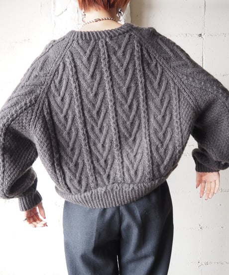 Cropped Piece Dyeing Knit GR